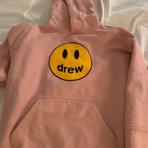 Drew House Justin Bieber Pink Mascot Hoodie 100% Authentic